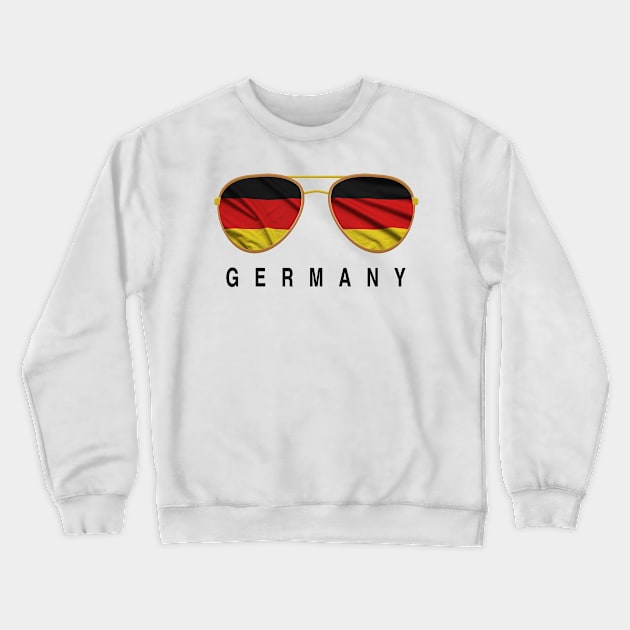 Germany  Sunglasses, Germany  Flag, Germany  gift ,German Crewneck Sweatshirt by JayD World